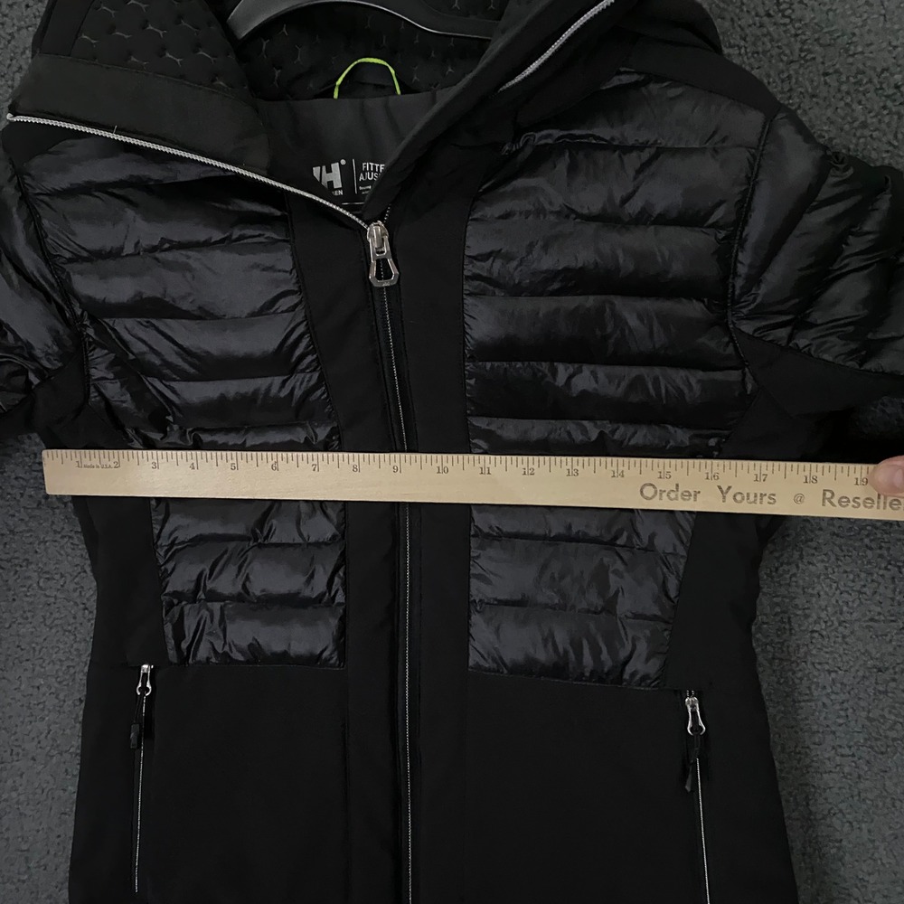 Helly Hansen Avanti Insulated Ski Jacket Womens XS Black Tech Professional - Picture 15 of 16